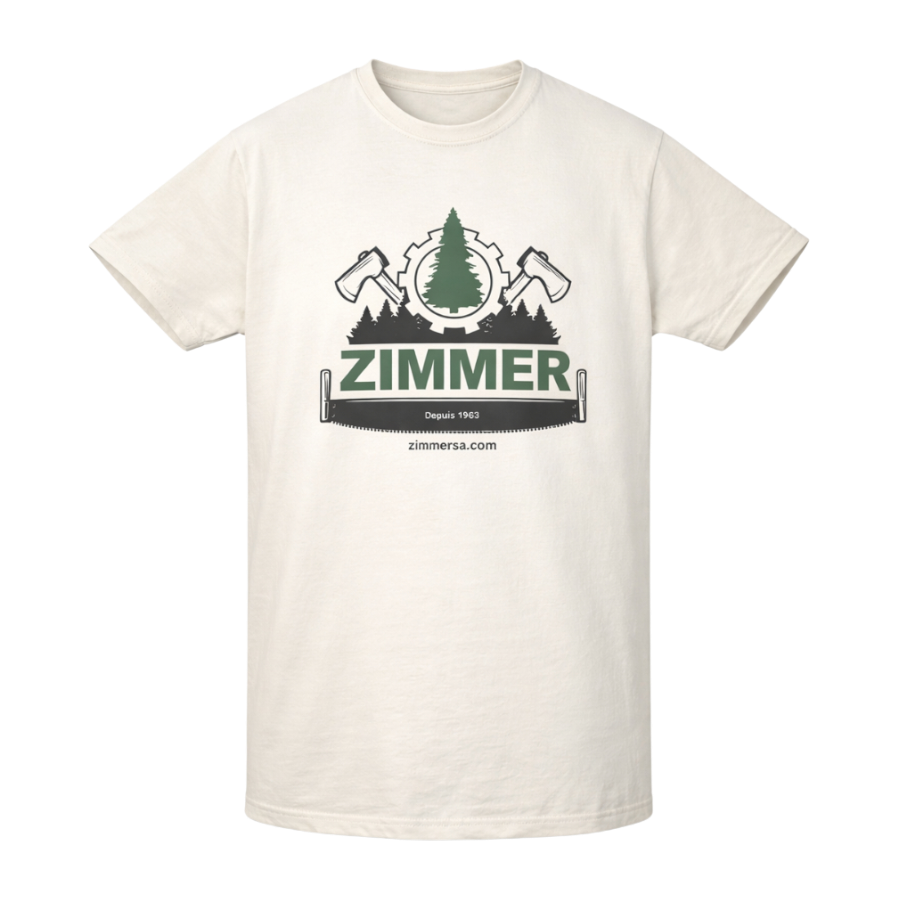 Tee-shirt zimmer ecru