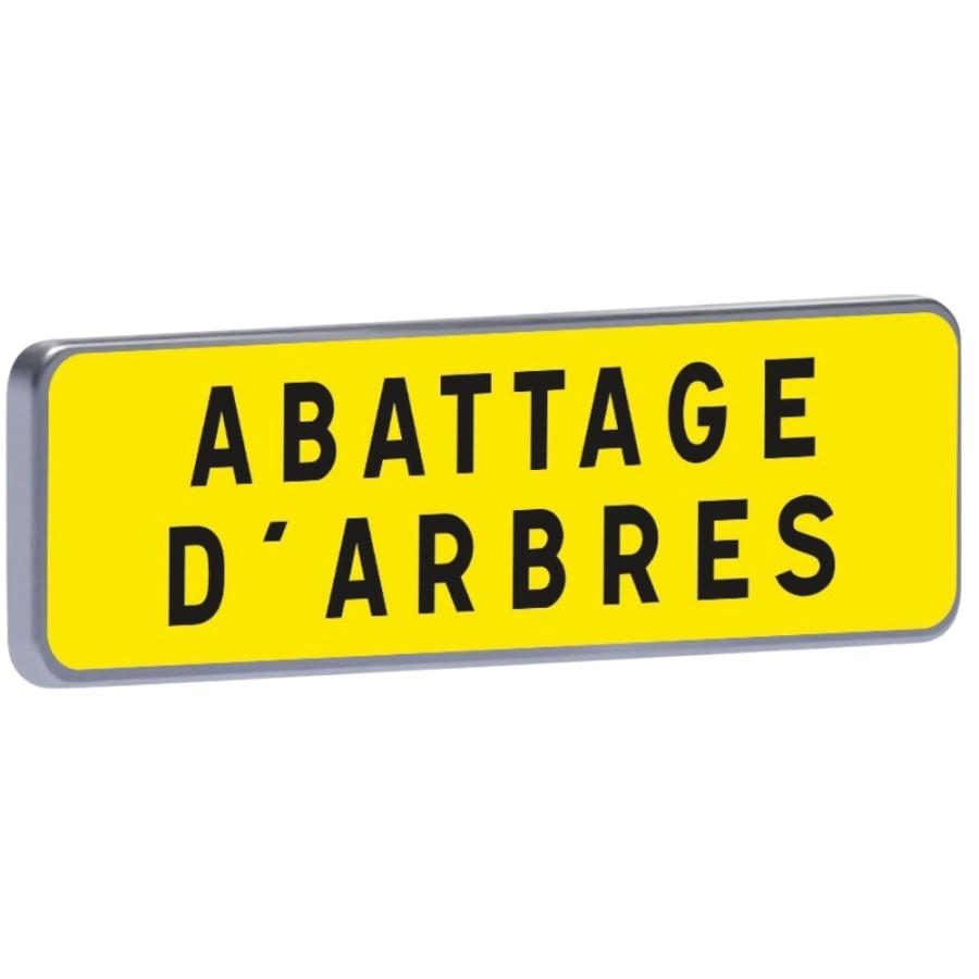 "pannonceau km ""abattage d'arbres""   "