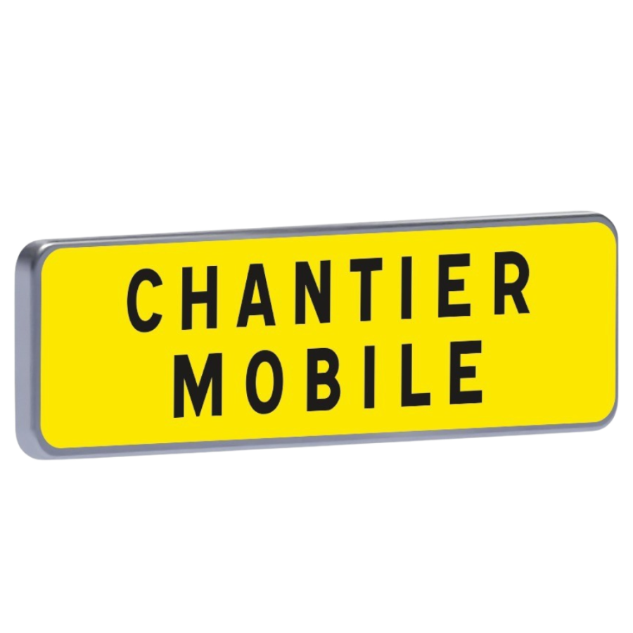 "panonceau ""chantier mobile""900x250  "