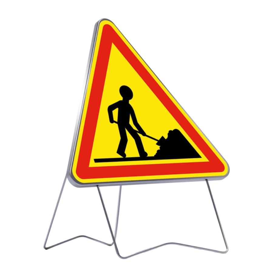 Panneau ak5 travaux 1000mm