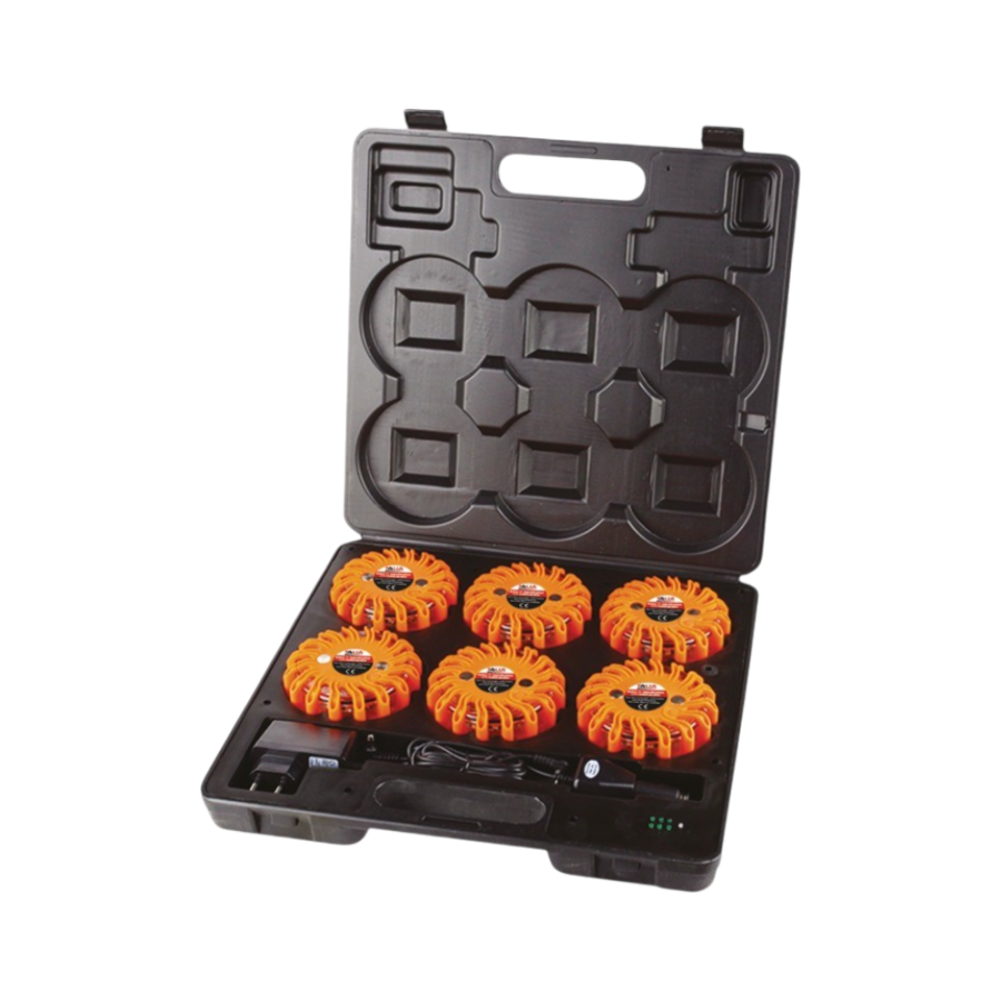 Kit de signalisation 6 fanals orange