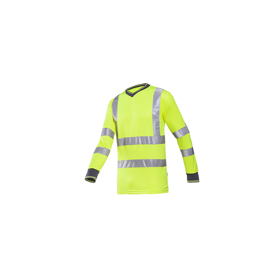 Tshirt manches longues col v