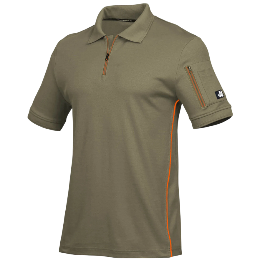 Polo gault kaki