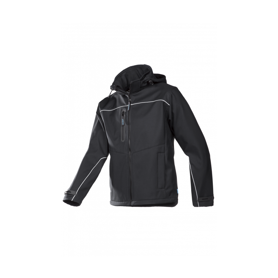 Veste softshell homes avec capuche
