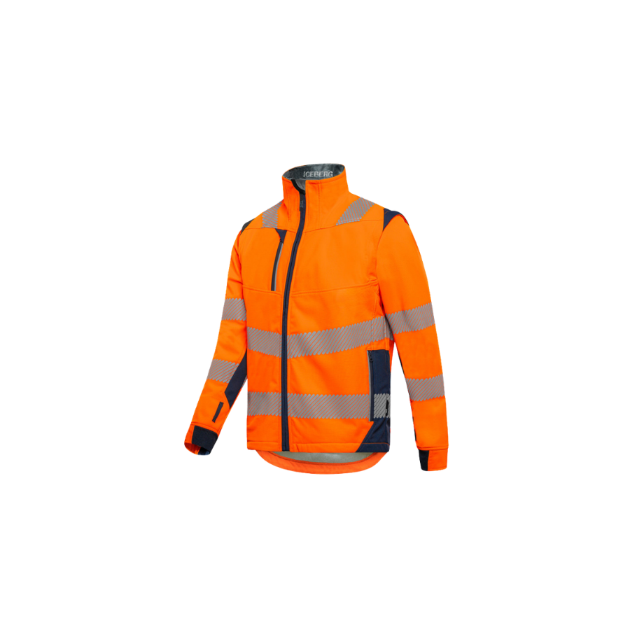 Veste softshell tibet orange 561a
