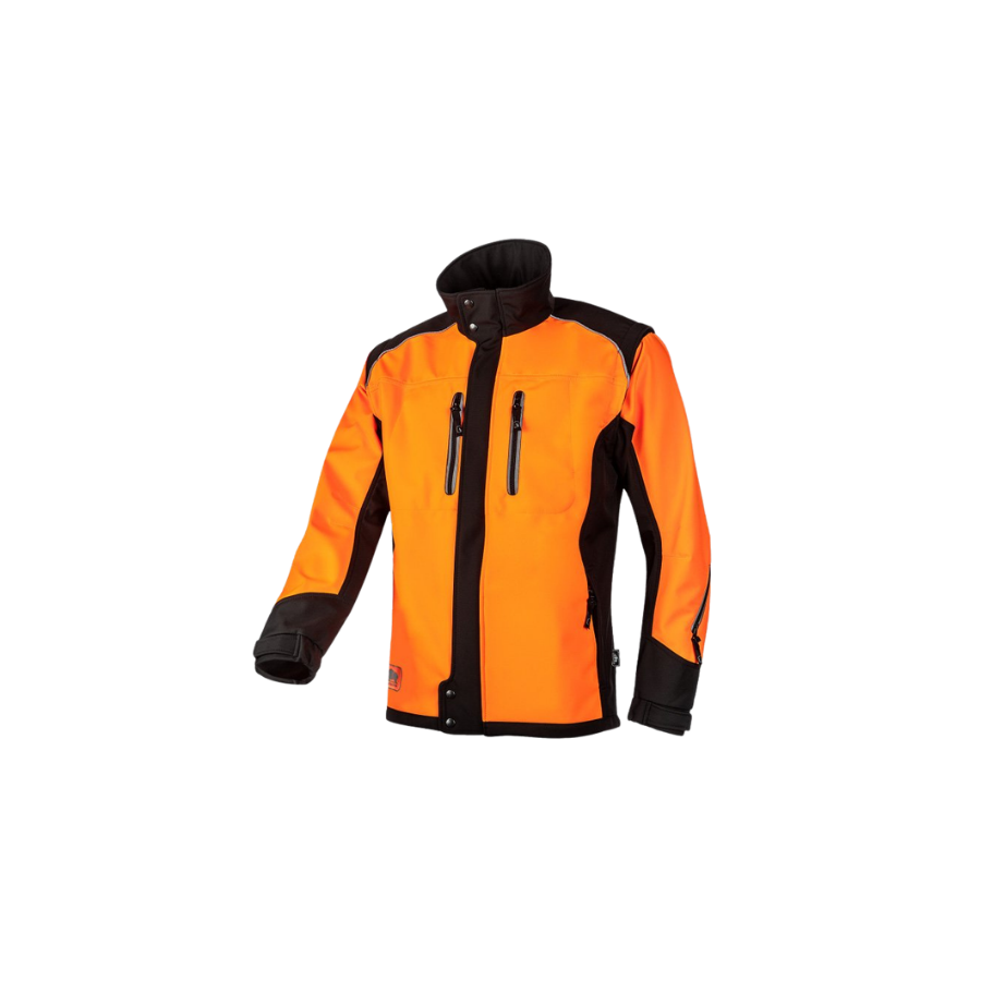 Veste softshell 1sw3 orange/noir