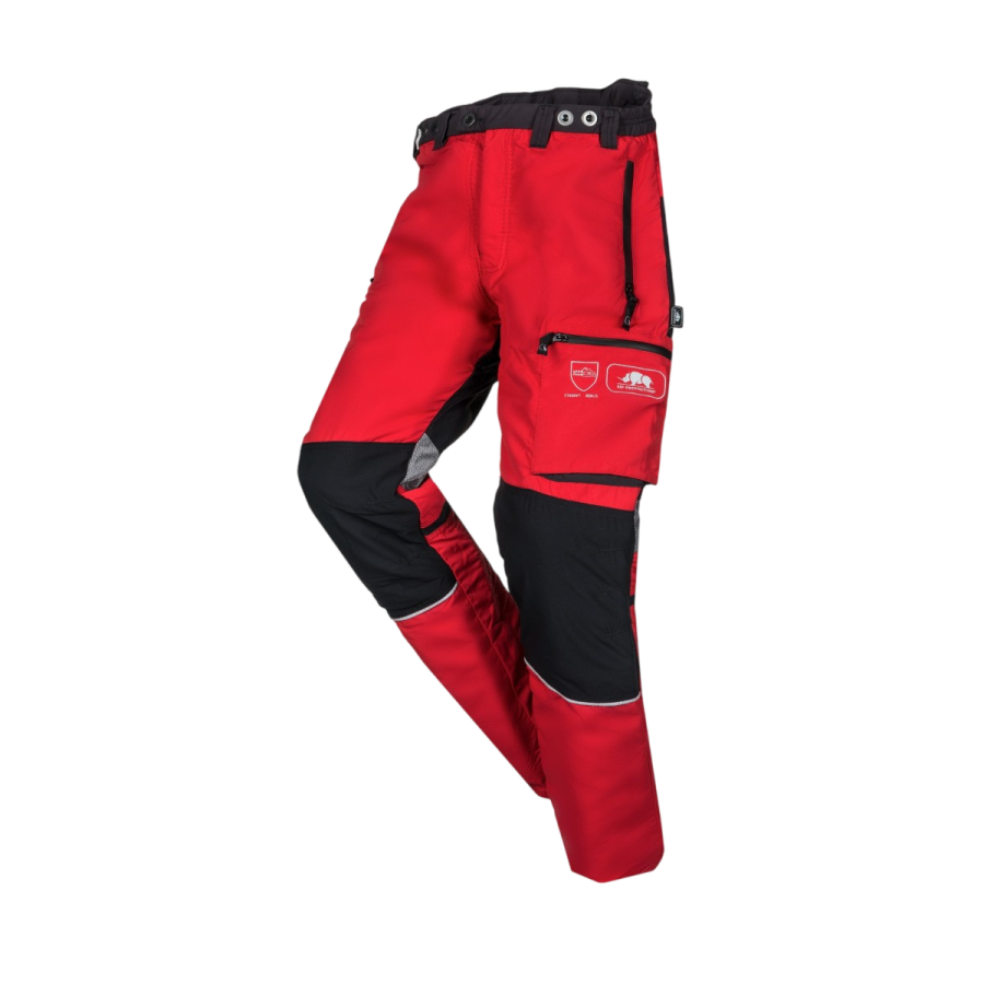 Pantalon anti coupure 1SPV rouge
