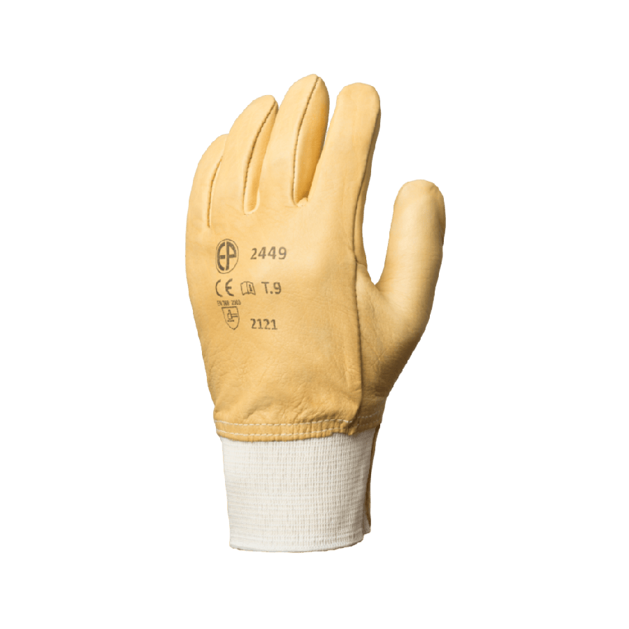 Gants cuir hydrofuge