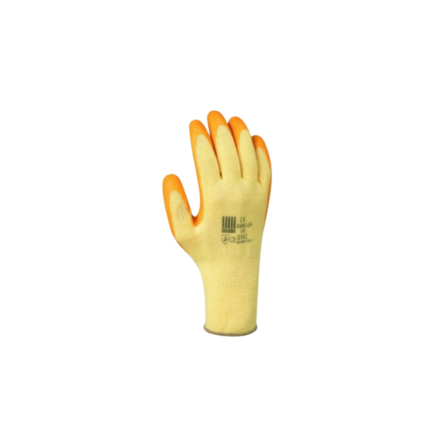 Gants textile latex