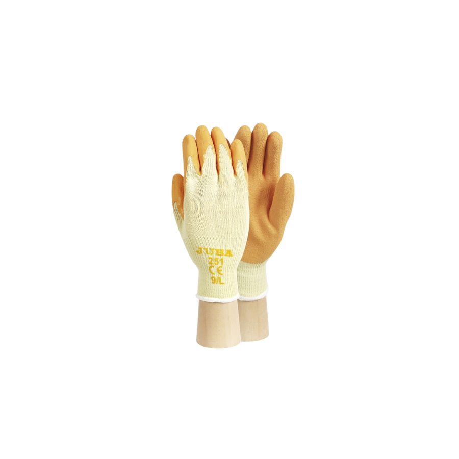 Gants textile latex