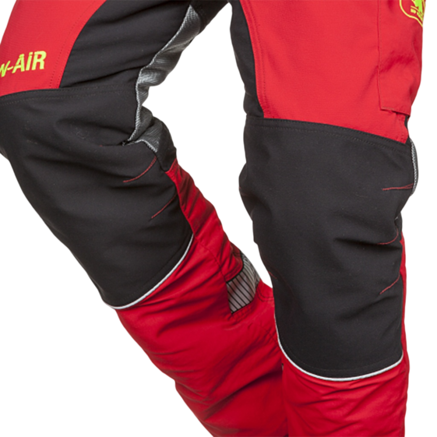 Pantalon ac Forest W-AIR 1SNW rouge