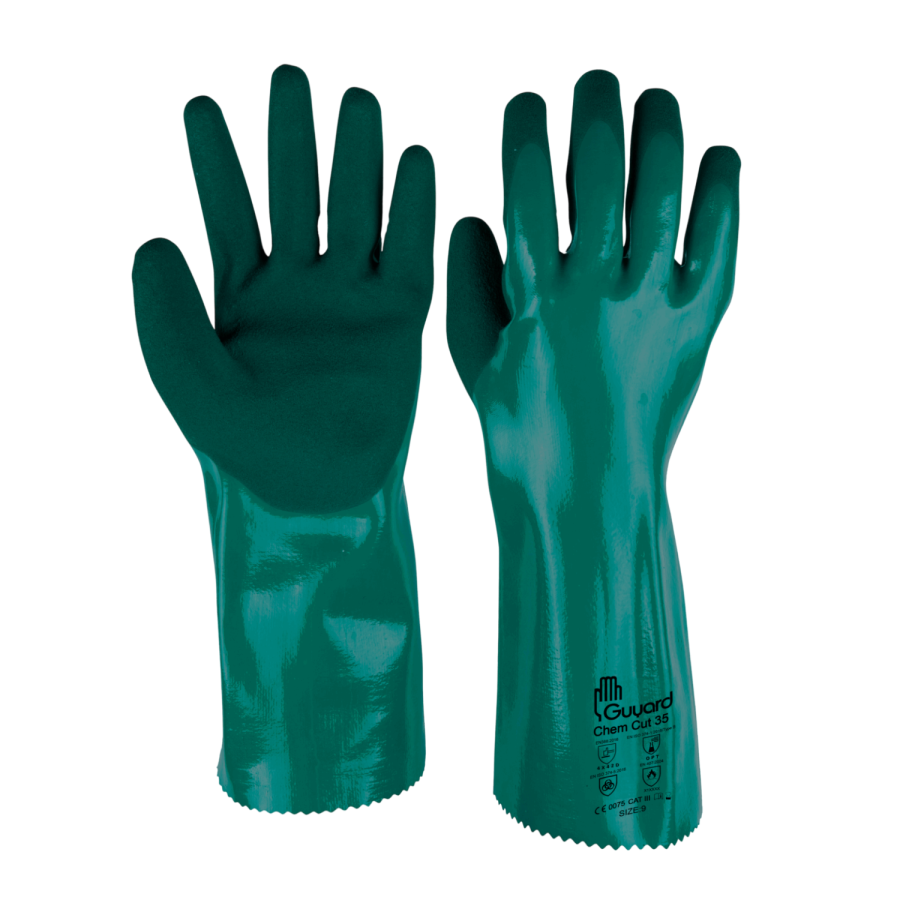 Gants protection risques chimiques..
