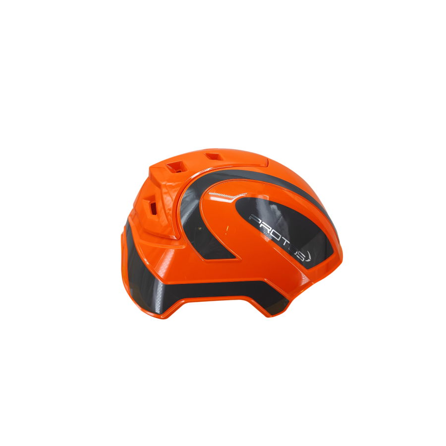 Coque de protection orange/gris