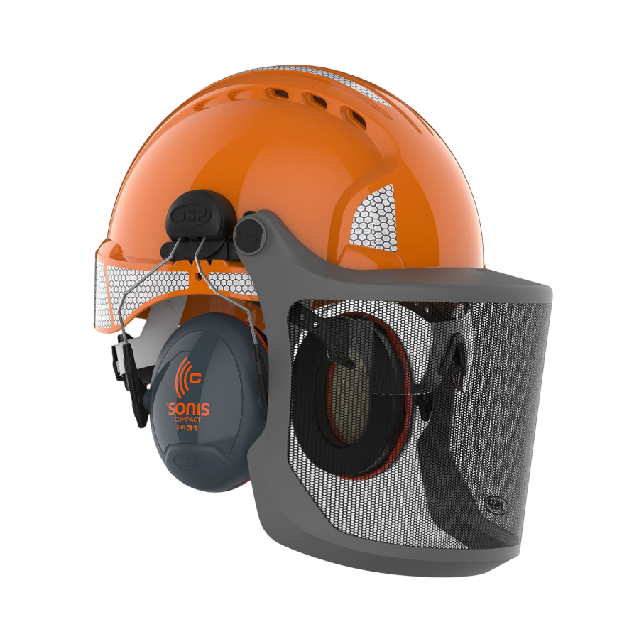 Casque forestier evoguard m3 + coq