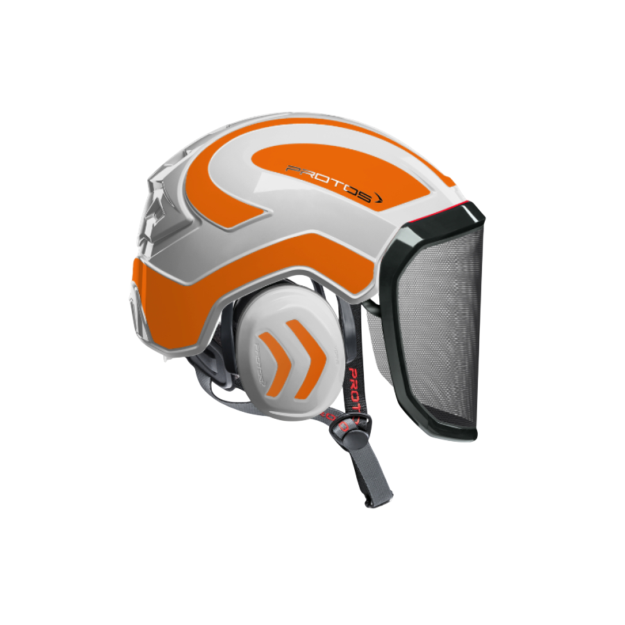 Blanc orange fluo