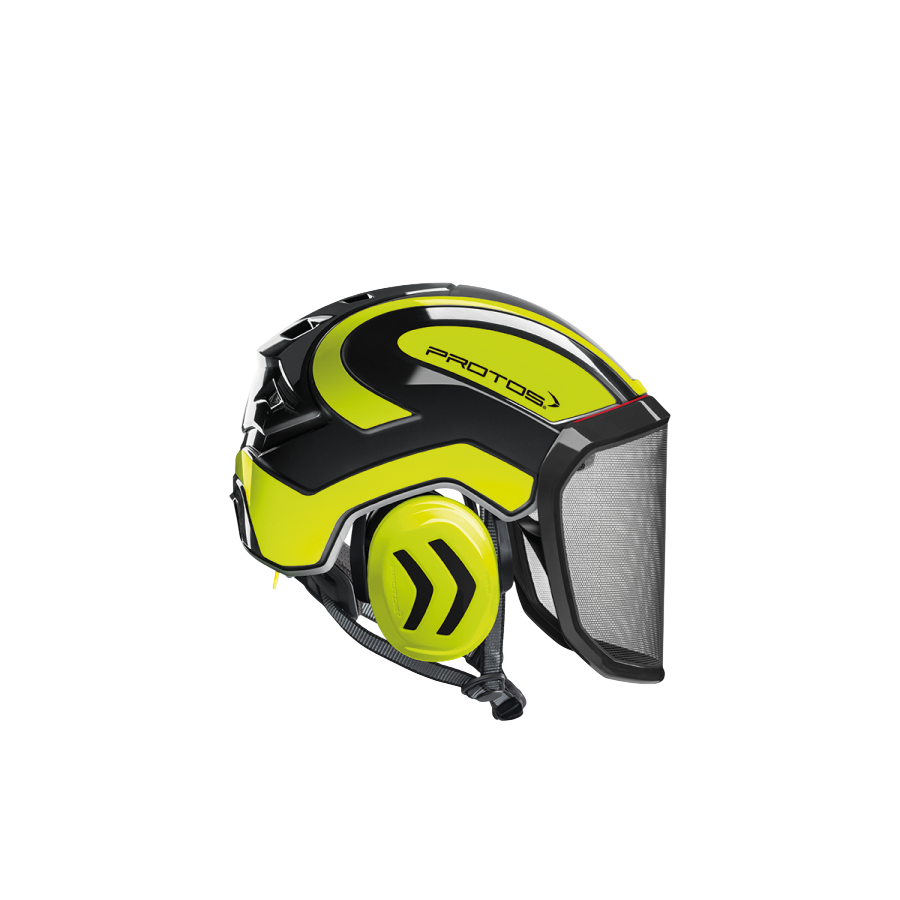 Noir jaune fluo