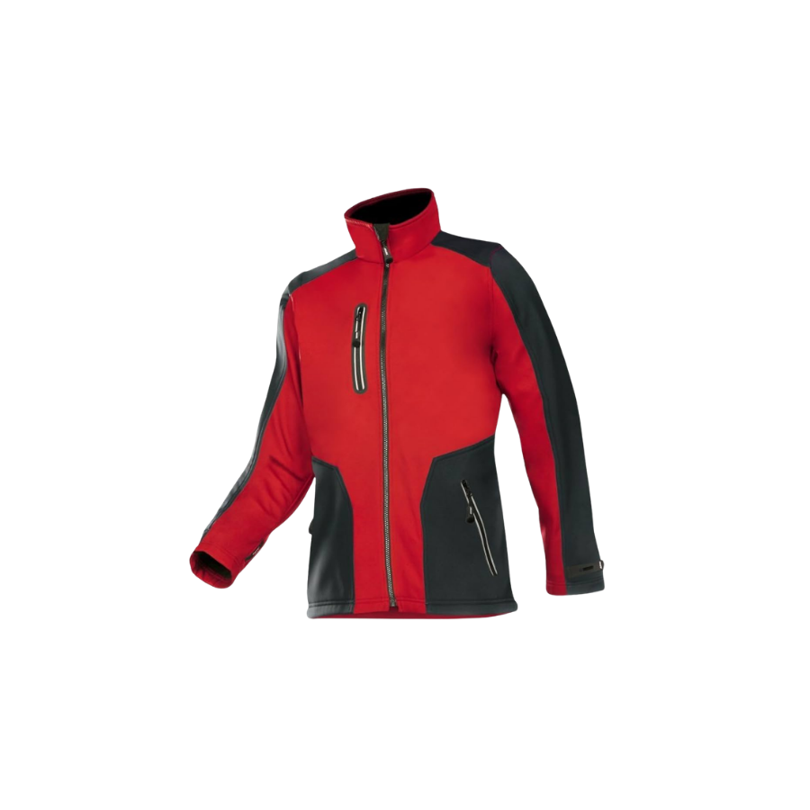 Veste softshell torreon rouge sip