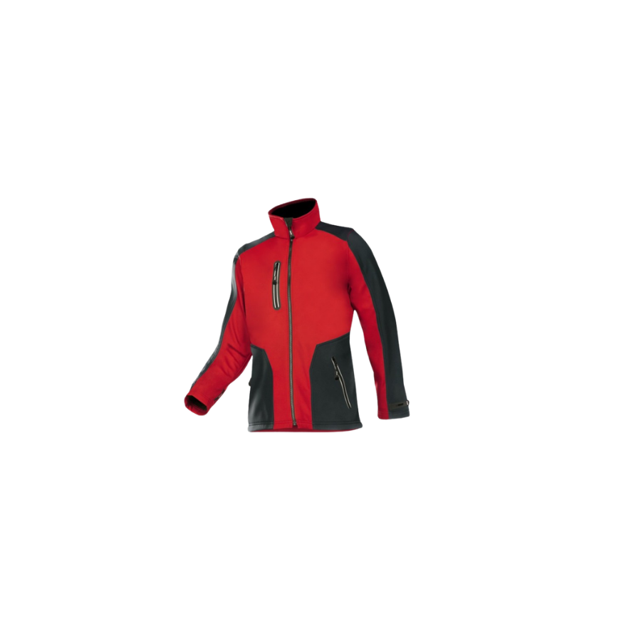 Veste softpile rouge