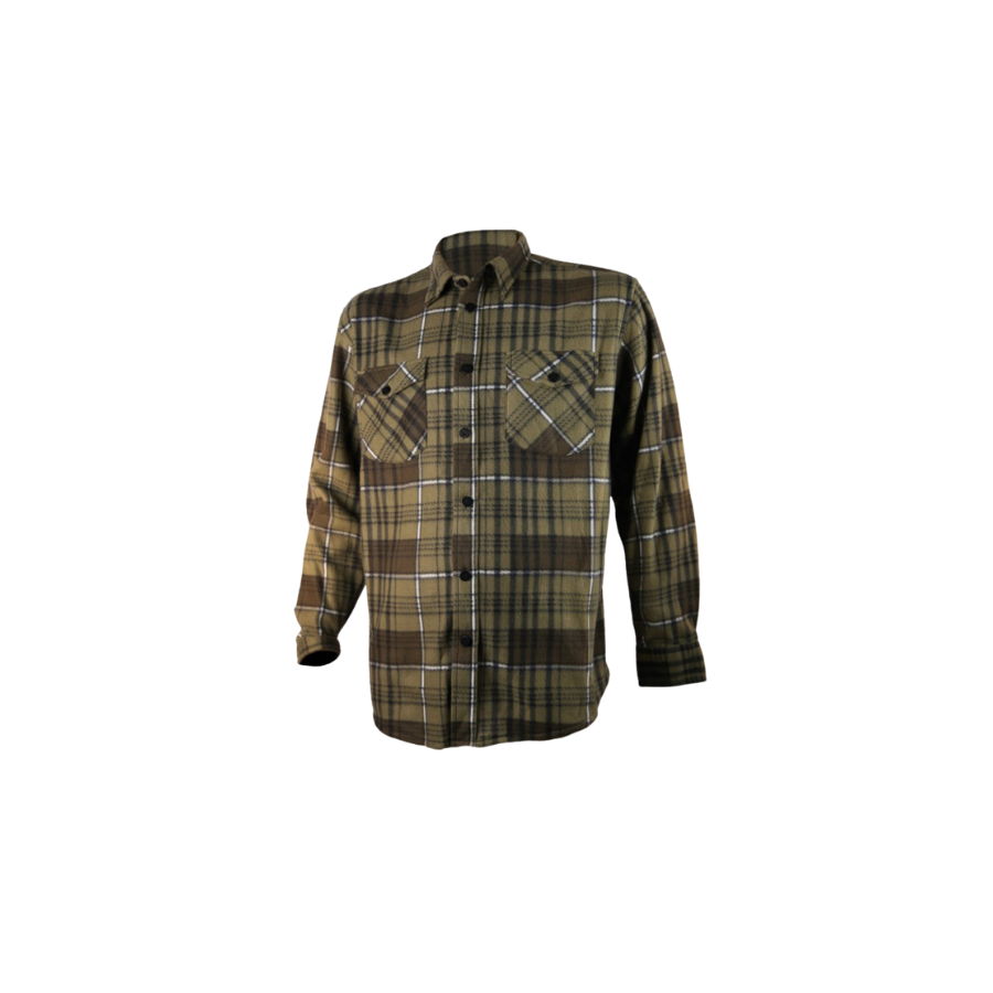 Chemise treeland vert polaire t501