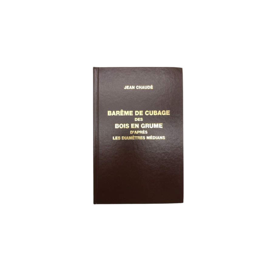 Bareme de cubage diametre median