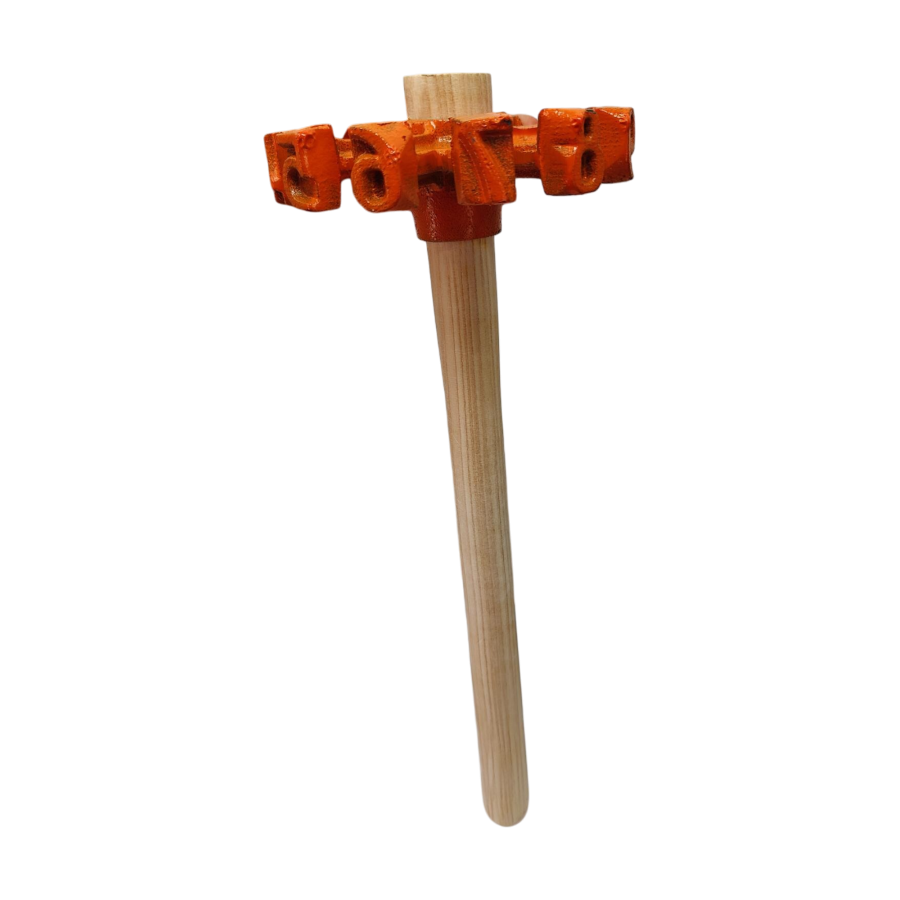 Marteau numeroteur emmanché
