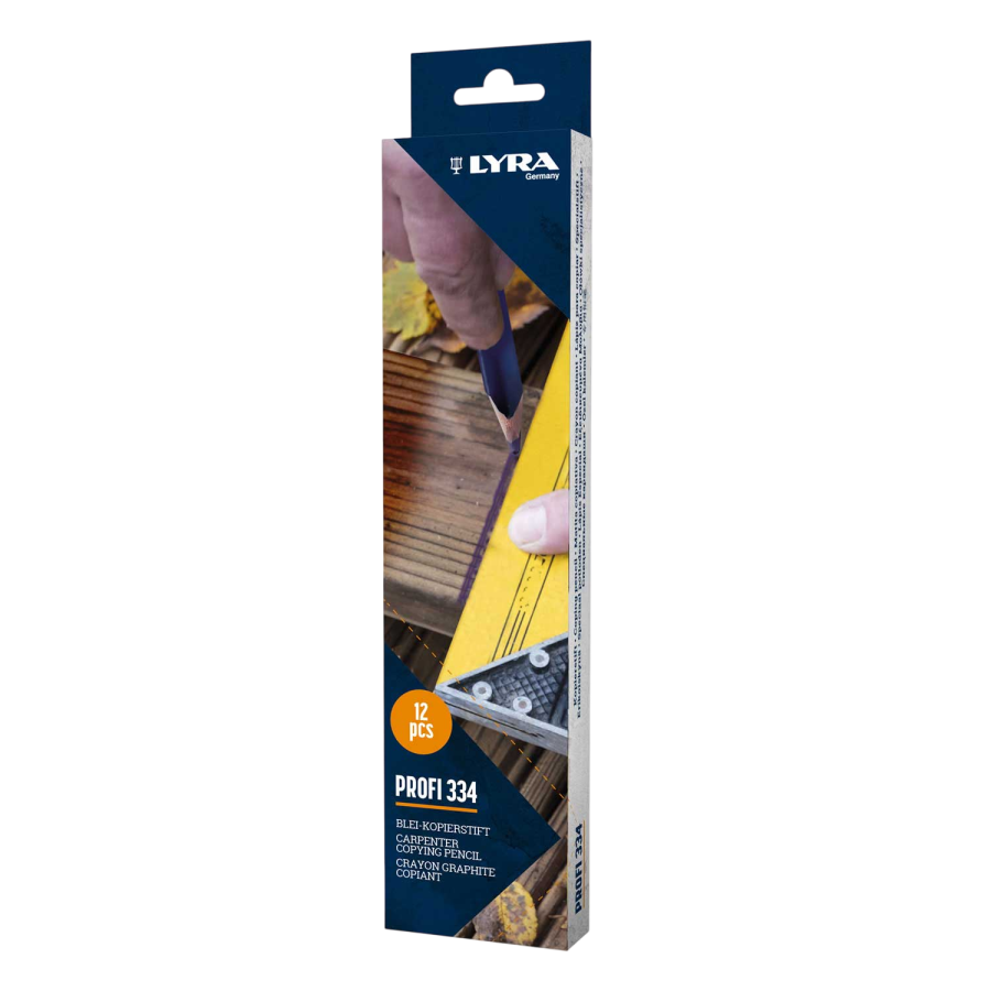 Crayon charpentier 24cm bte 12