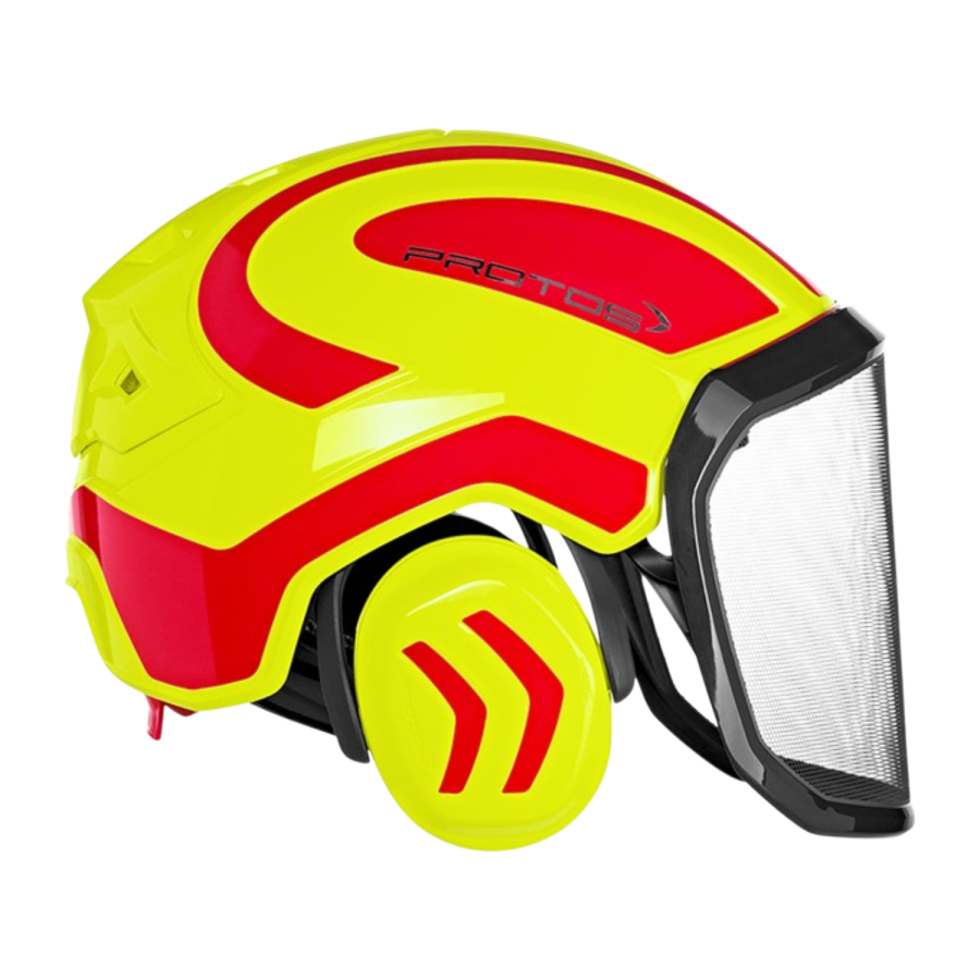 Jaune fluo rouge