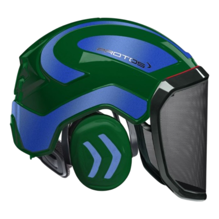 Olive bleu métal