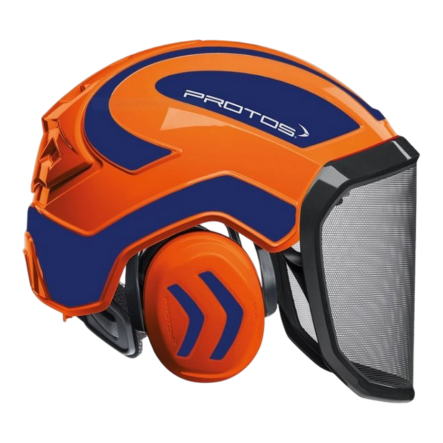 Orange bleu métal