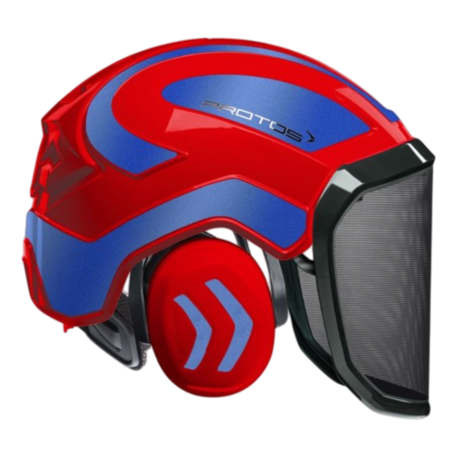 Rouge bleu métal
