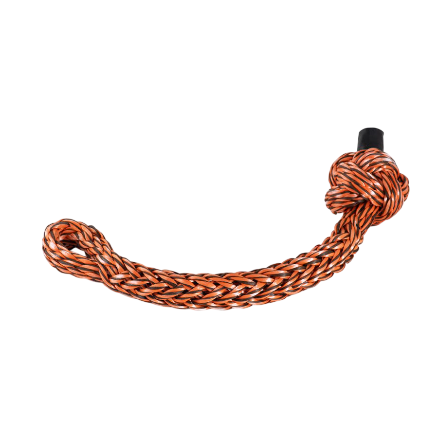 Manille textile orange/noir