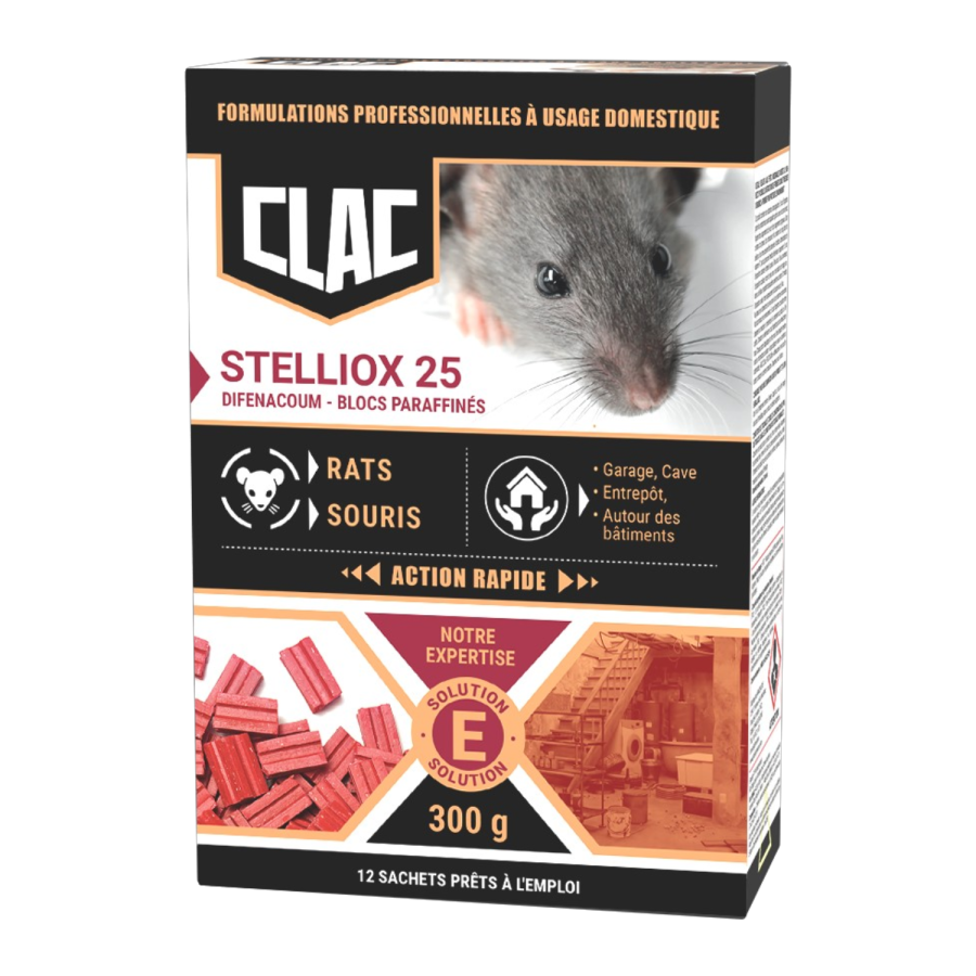 Blocs raticide