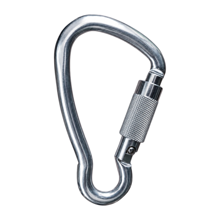 Mousqueton harness alu