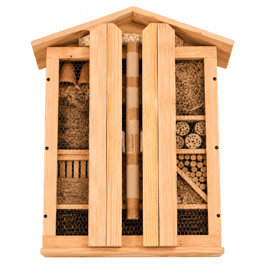 Hotel a insectes geant+pied