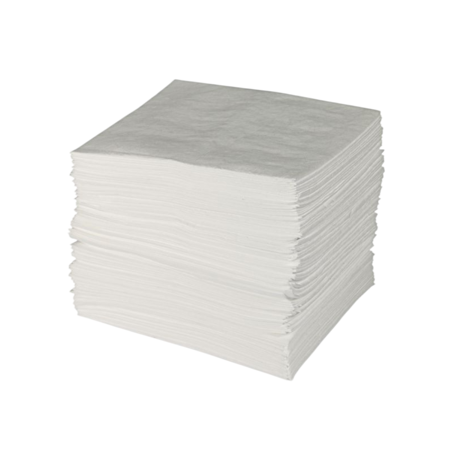 Feuilles absorbantes huile