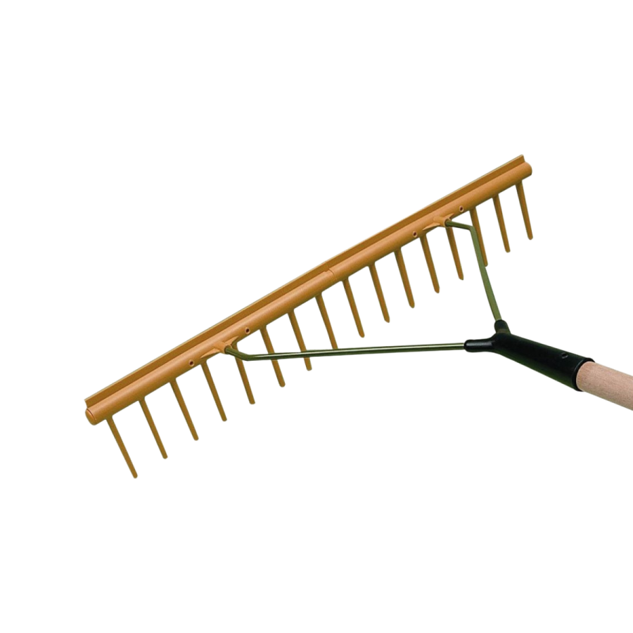 Rateau de jardinage sans manche