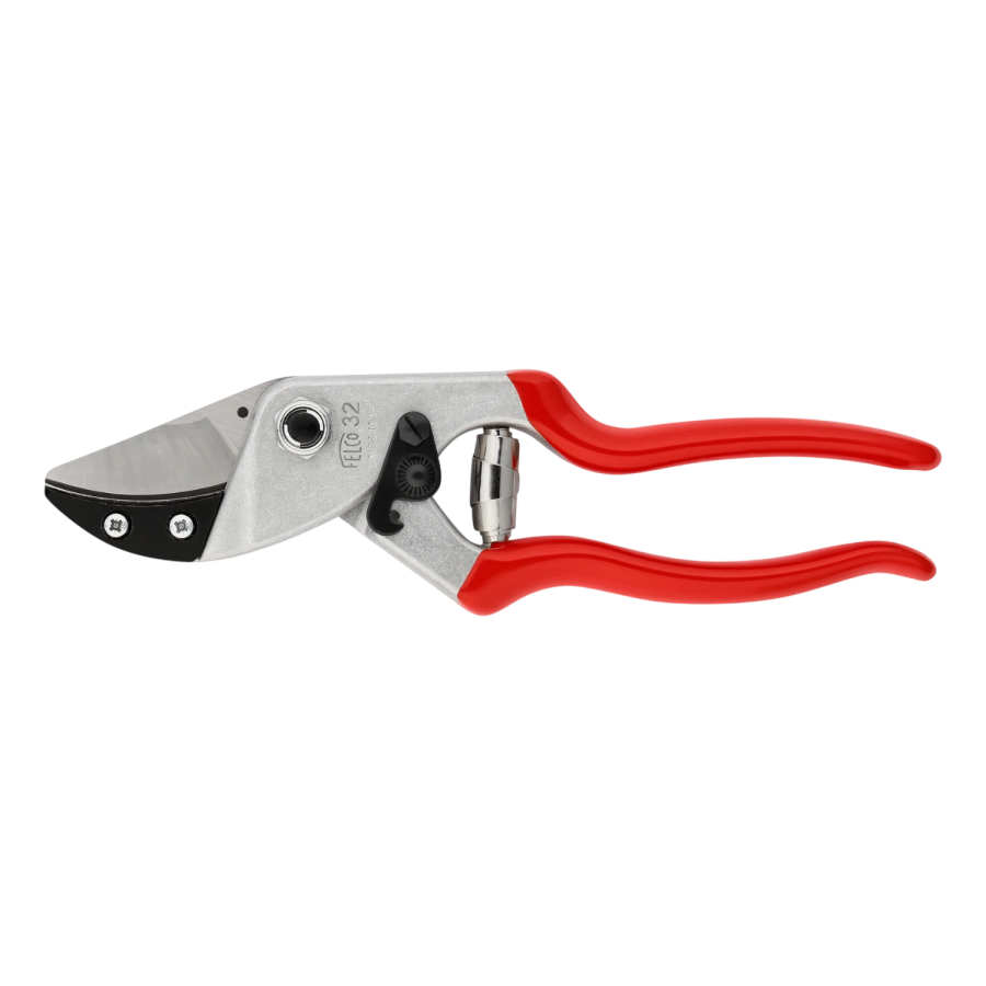 Secateur a enclume courbe felco f32
