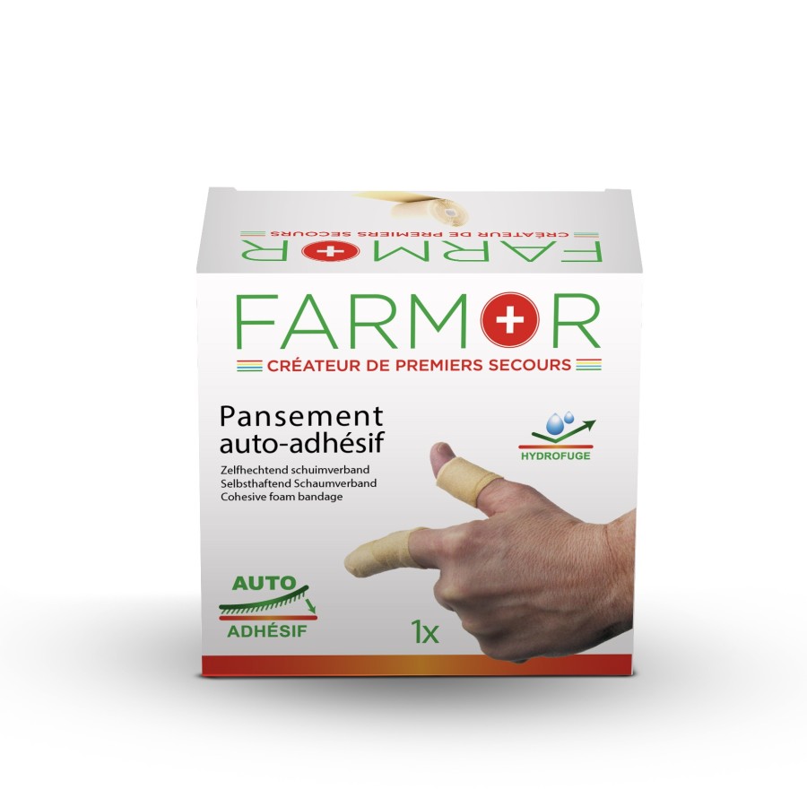 Pansement auto-adhésif 4.5 m x 6 cm