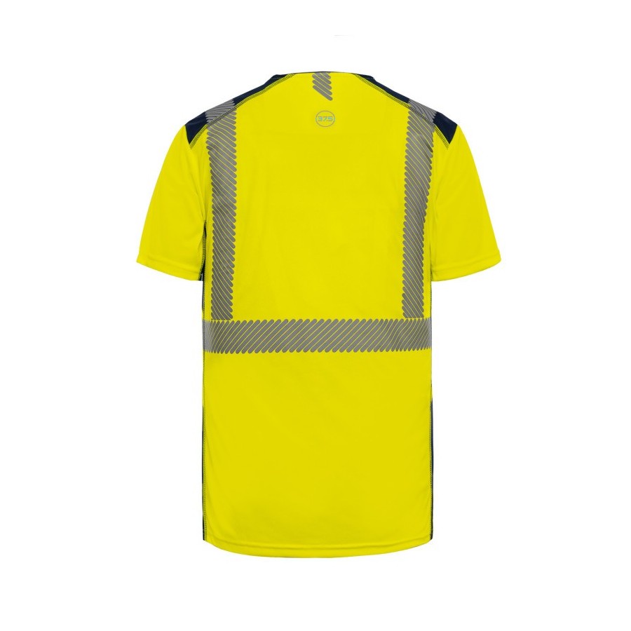 Tee-shirt thermorégulant manches courtes BELIZE jaune