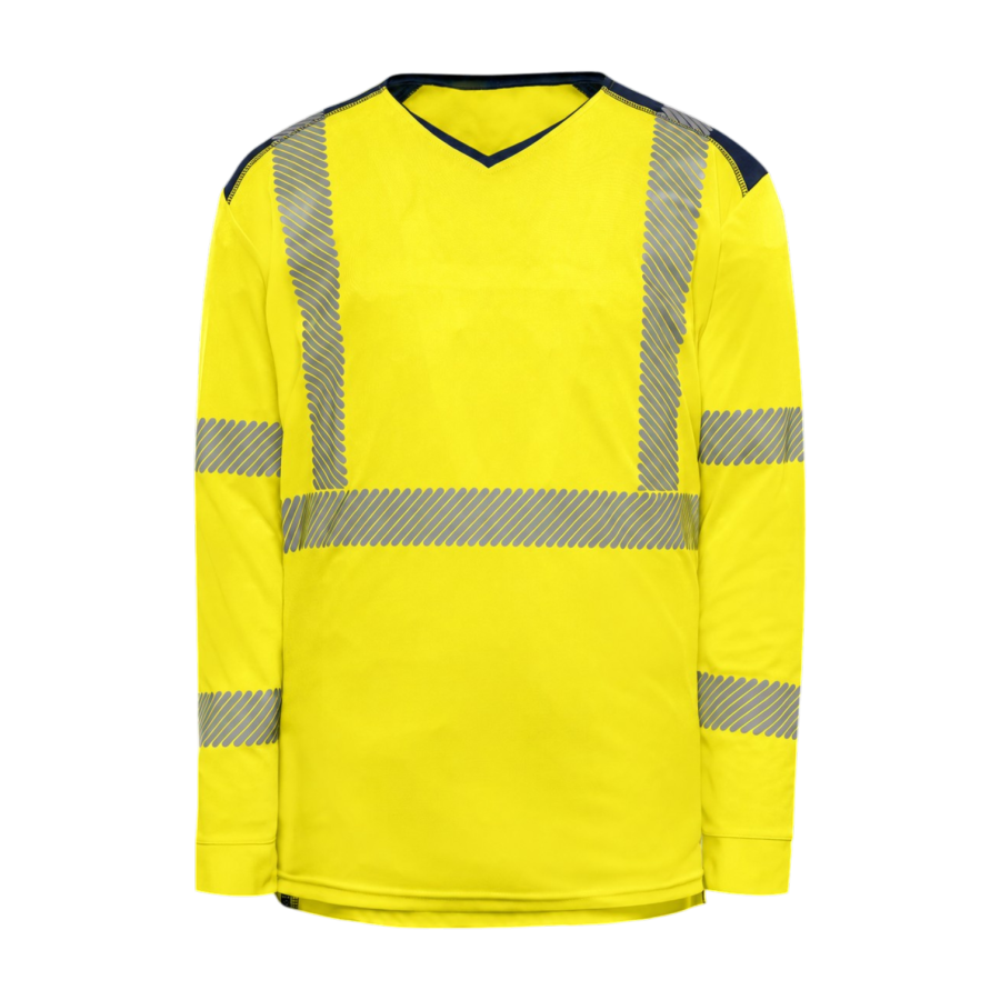 Tee-shirt thermorégulant manches longues BELIZE jaune