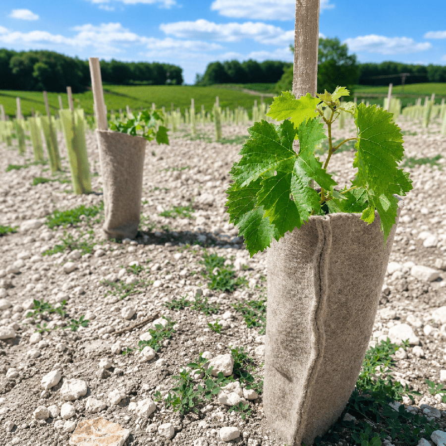 Manchons 60 cm laine de mouton - Spécial lapins et lièvres