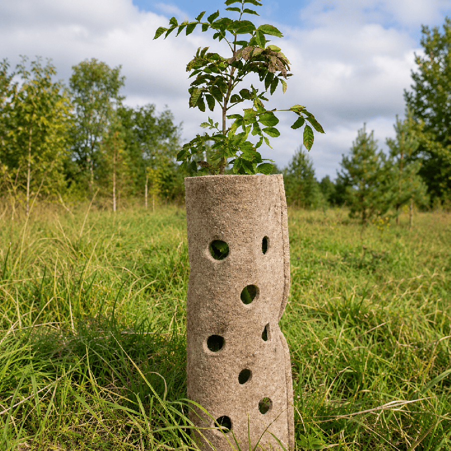 Manchons 120 cm laine de mouton - Spécial chevreuils