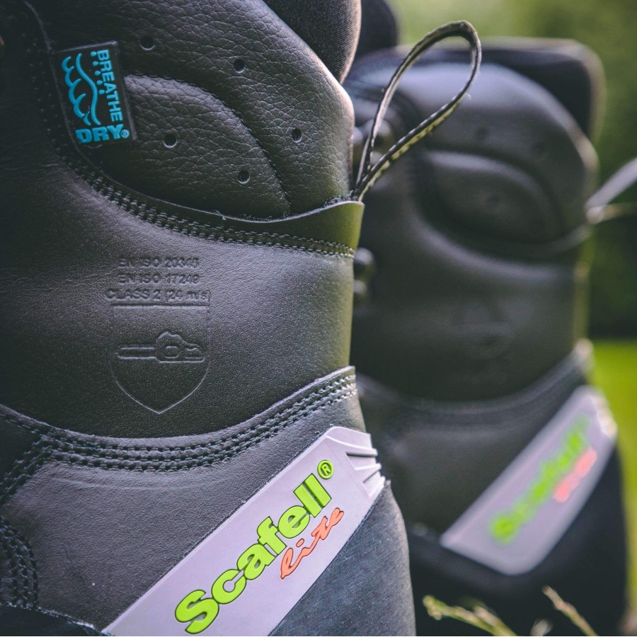 Chaussures anticoupure Scafell Lite Classe 2 AT33100 - Noir