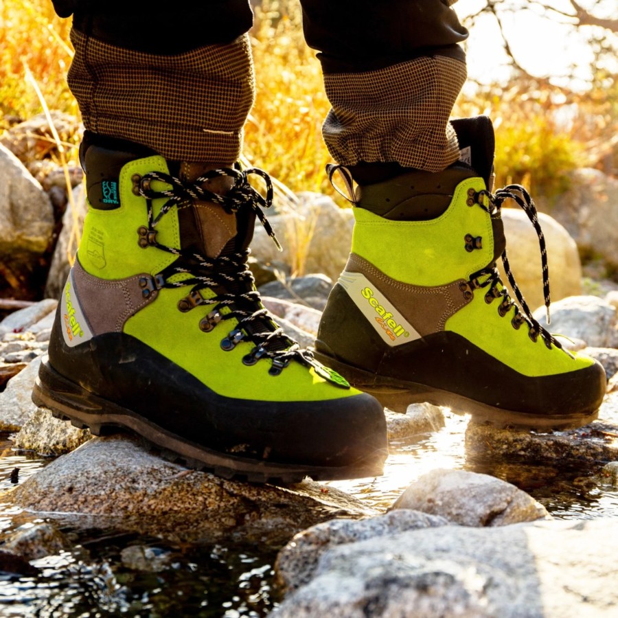 Chaussures anticoupure Scafell Lite Classe 2 AT33000 - Vert citron