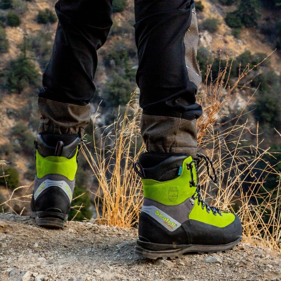 Chaussures anticoupure Scafell Lite Classe 2 AT33000 - Vert citron