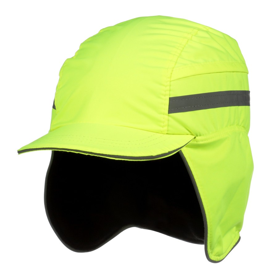Casquette FB3 HIVER JAUNE HAUTE VISIBILITE VISIERE 55mm