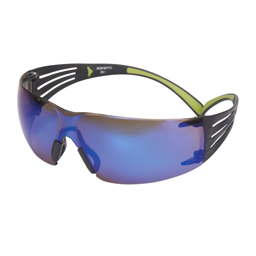 Lunettes SF400 verres miroités bleu foncé