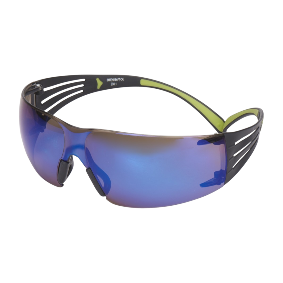 Lunettes SF400 verres miroités bleu foncé