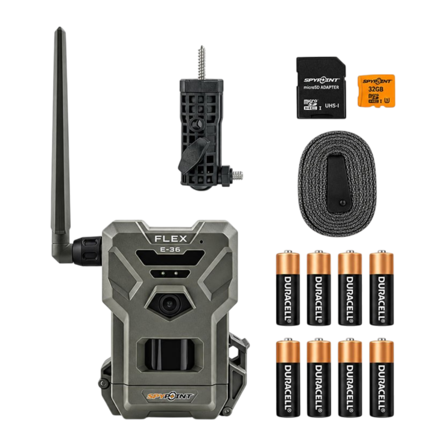 Piège photographique SPYPOINT FLEX E-36 Elite Bundle 36 MP