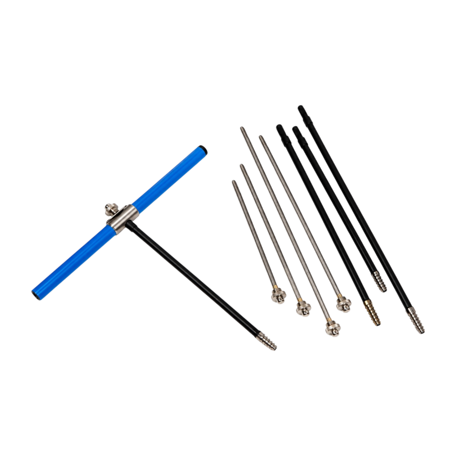 Tarière sonde de Pressler Ø10 mm - 2 filets